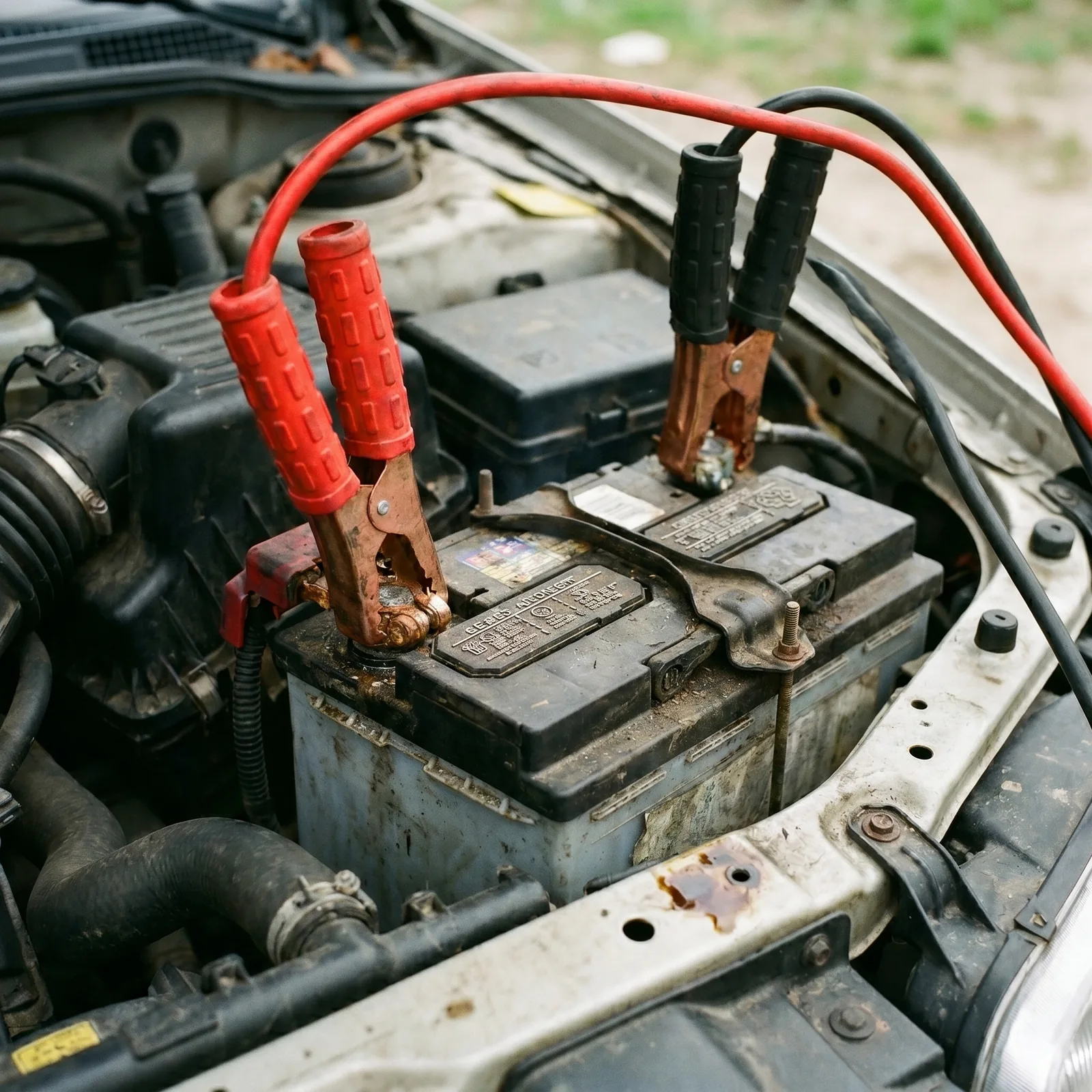 Car battery testing and replacement at West Boynton Tire and Auto
